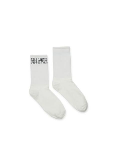 Calzino con logo MM6 KIDS MAISON MARGIELA | M60571 MM045M6100